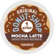 The Original Donut Shop Mocha One-Step Latte, Single Serve Coffee K-Cup Pod, Flavored Coffee, 60 Count (6 Packs of 10)