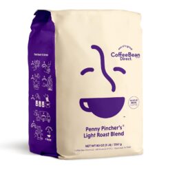Coffee Bean Direct Penny Pincher's Light Roast Blend, Whole Bean, 5 lb Bag