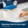 Cottonelle Ultra Clean Toilet Paper with Active CleaningRipples Texture, Strong Bath Tissue, 32 Family Mega Rolls (8 Packs of 4)