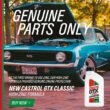 Castrol GTX Classic 20W-50 Conventional Motor Oil, 1 Quart, Pack of 6