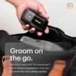 MANSCAPED The Handyman Compact Face Shaver – Portable Men’s Travel Facial Hair Groomer, USB-C Rechargeable Razor