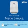 Kleenex C-Fold Paper Towels, Bulk (01500), Absorbent, White (150 Sheets/Pack, 16 Packs/Case, 2,400 Sheet Total)