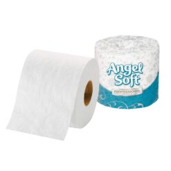 Georgia-Pacific Angel Soft Professional Series Premium 2-Ply Embossed Toilet Paper, 16840, 450 Sheets Per Roll, 40 Rolls Per Case, White