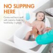 Boon Soak 3 Stage Baby Bathtub - Baby Bath Tub with Three Support Positions for Newborn to Toddlers - Gray