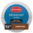 Community Coffee Breakfast Blend 72 Count Coffee Pods, Medium Roast, Compatible with Keurig 2.0 K-Cup Brewers, 72 Count (Pack of 1)