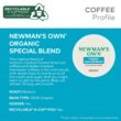 Newman's Own Organics Special Blend Keurig Single-Serve K-Cup Pods, Medium Roast Coffee, 72 Count
