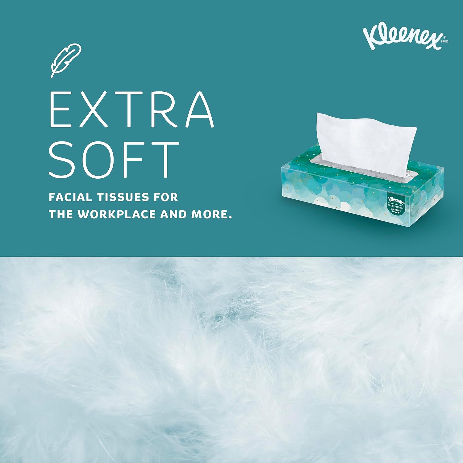 Kleenex Professional Facial Tissue, Bulk (21400), 2-Ply, White, Flat Boxed Format (100 Tissues/Box, 36 Boxes, 3,600 Sheets/Case) Kleenex Professional Facial Tissue, Bulk (21400), 2-Ply, White, Flat Boxed Format (100 Tissues/Box, 36 Boxes, 3,600 Sheets/Case) - Image 7