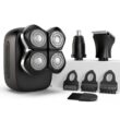 Freebird FlexSeries Pro Electric Head Shaver - Fast Smooth Head Shaver, Wet/Dry Shaving