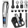 Ufree Beard Trimmer for Men, Waterproof Electric Razor for Nose, Body, Face and Mustache, Cordless Hair Clippers Shavers