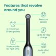 Quip 360 Oscillating Rechargeable Electric Toothbrush with Extra Brush Head - Blue Stone Quip 360 Oscillating Rechargeable Electric Toothbrush with Extra Brush Head - Blue Stone