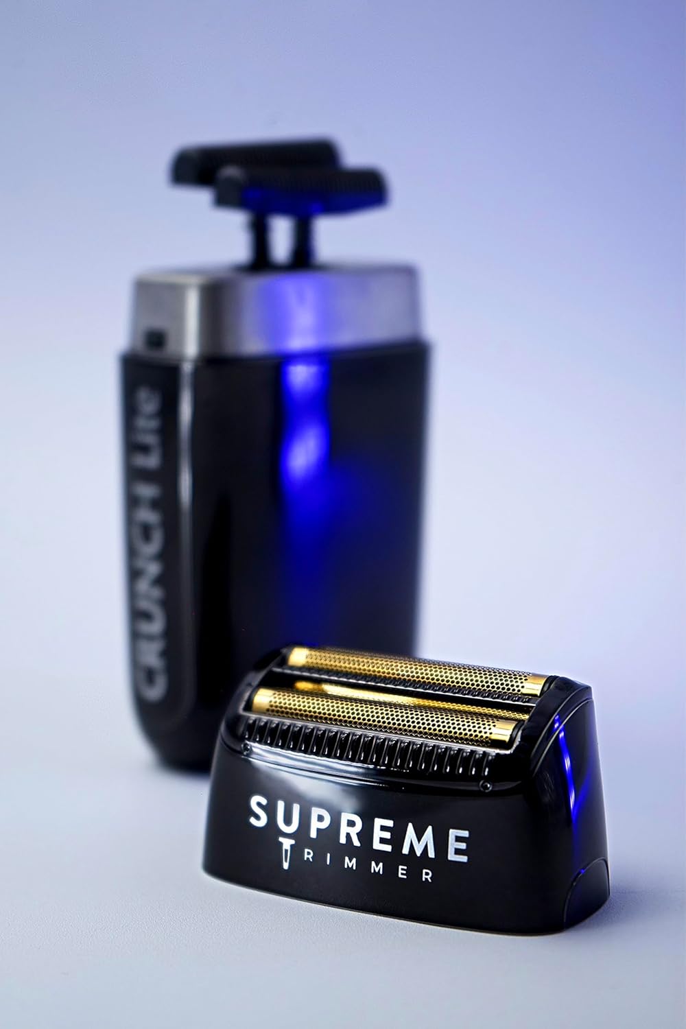 Supreme Trimmer Crunch Lite Foil Shaver for Men (60 Minute Runtime) Men's Electric Razor for Bald Head, Black Supreme Trimmer Crunch Lite Foil Shaver for Men (60 Minute Runtime) Men's Electric Razor for Bald Head, Black - Image 3