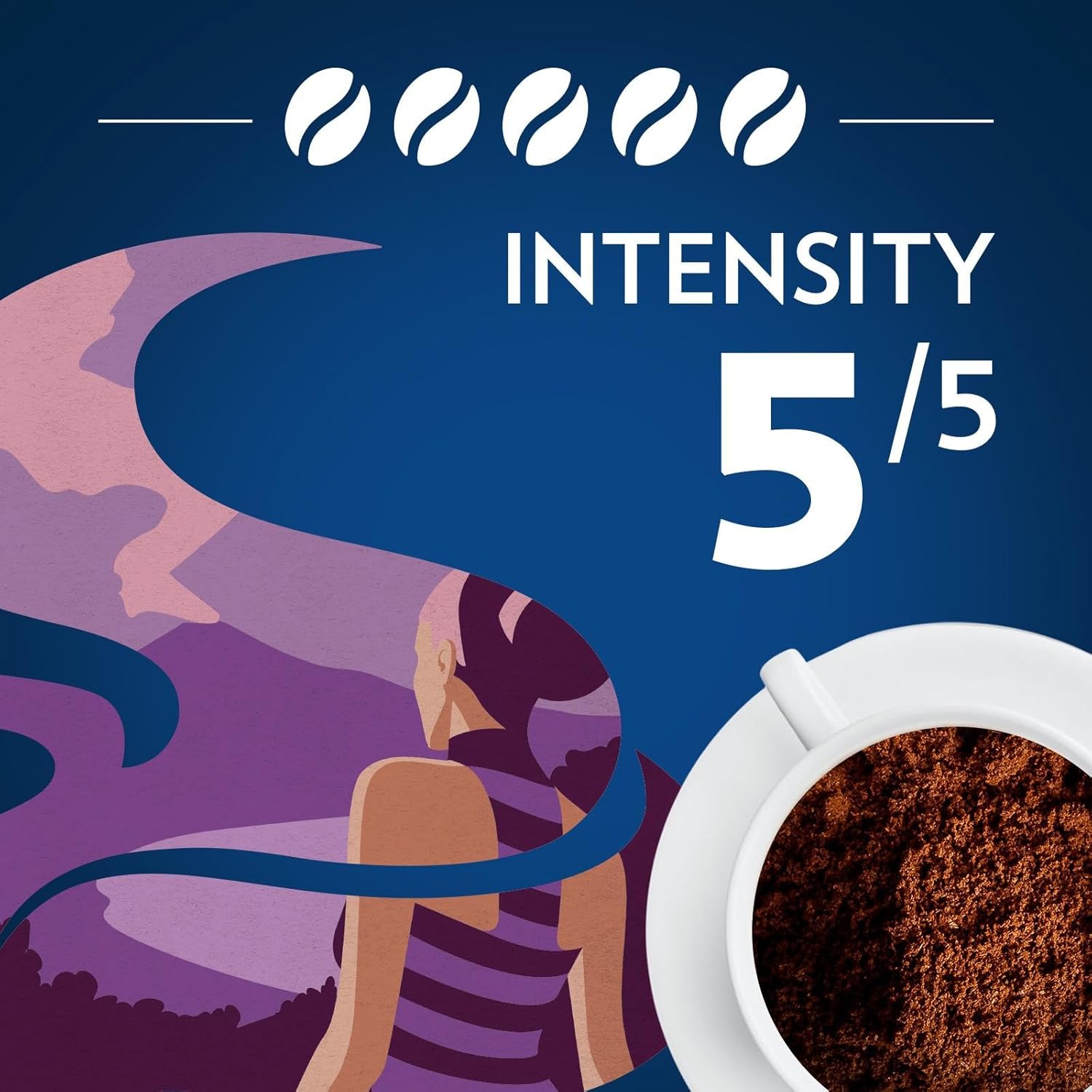 Lavazza Italian Roast Ground Coffee 6 Bags of 12oz, Dark Roast, Intensity 5/5, 100% Arabica, (Pack of 6) - Package May Vary Lavazza Italian Roast Ground Coffee 6 Bags of 12oz, Dark Roast, Intensity 5/5, 100% Arabica, (Pack of 6) - Package May Vary - Image 7