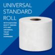 Scott Professional Standard Roll Bulk Toilet Paper (04460), 2-Ply, Elevated Design, White, (80 Rolls of 550 Sheets, 44,000 Sheet Total)