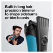 Braun Electric Series 3 Razor with Precision Trimmer, Rechargeable, Wet & Dry Foil Shaver for Men, Blue/Black, 4 Piece Braun Electric Series 3 Razor with Precision Trimmer, Rechargeable, Wet & Dry Foil Shaver for Men, Blue/Black, 4 Piece