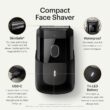 MANSCAPED The Handyman Compact Face Shaver – Portable Men’s Travel Facial Hair Groomer, USB-C Rechargeable Razor