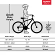 Huffy 29" Rock Creek Mountain Bike, Fits Riders 5'0"+, Matte Black, Adult, Men's