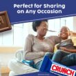 CRUNCH Bulk 18 Pack, Milk Chocolate and Crisped Rice, Full Size Holiday Candy Bars, Stocking Stuffers, Individually Wrapped, 1.55 oz Each