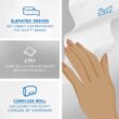 Scott Professional Coreless High-Capacity Jumbo Roll Bulk Toilet Paper (07006), 2-Ply, Elevated Design, White