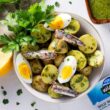 Wild Planet Wild White Anchovies in Extra Virgin Olive Oil, Tinned Fish, 4.4 Ounce, Pack of 12