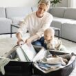 Stokke Flexi Bath X-Large, White - 31.5 x 15.7 x 9.4 in - Best for Infants & Toddlers - Lightweight, Foldable & Easy to Store