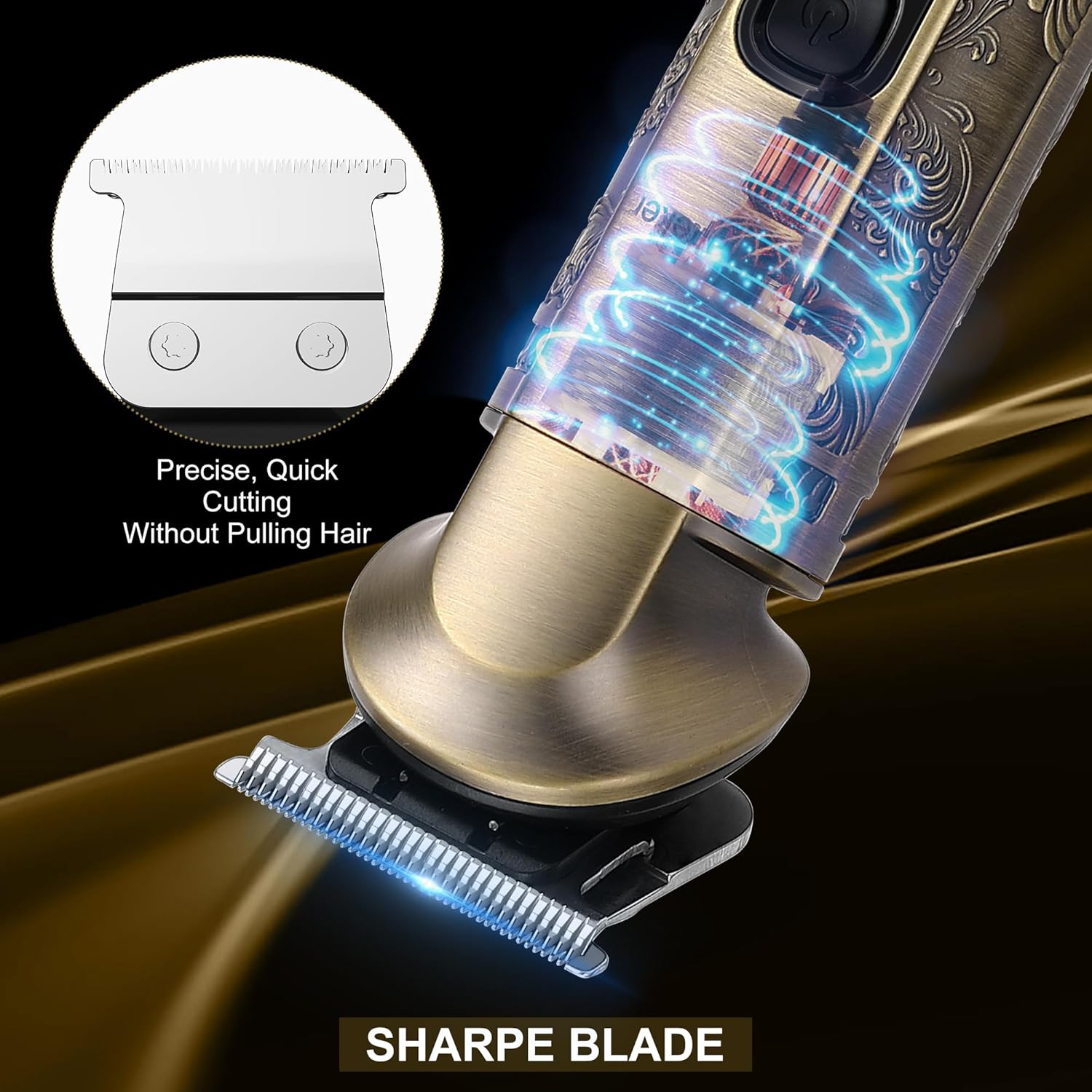 Hatteker Professional Hair Clipper Electric Razor Foil Shavers for Men Body Nose Ear Hair Grooming Kit Hatteker Professional Hair Clipper Electric Razor Foil Shavers for Men Body Nose Ear Hair Grooming Kit - Image 3