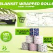 Premium Bamboo Toilet Paper, PFAS Free, Chemical Free Toilet Paper, Unbleached, (24) 3PLY & 300 Sheets, Organic Brown