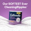 Cottonelle Ultra Comfort Toilet Paper with Cushiony CleaningRipples Texture, 32 Family Mega Rolls
