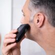 MANSCAPED The Handyman Compact Face Shaver – Portable Men’s Travel Facial Hair Groomer, USB-C Rechargeable Razor