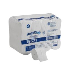 Georgia-Pacific Angel Soft Professional Series Compact Premium Embossed Coreless 2-Ply High-Capacity Toilet Paper by GP PRO,White