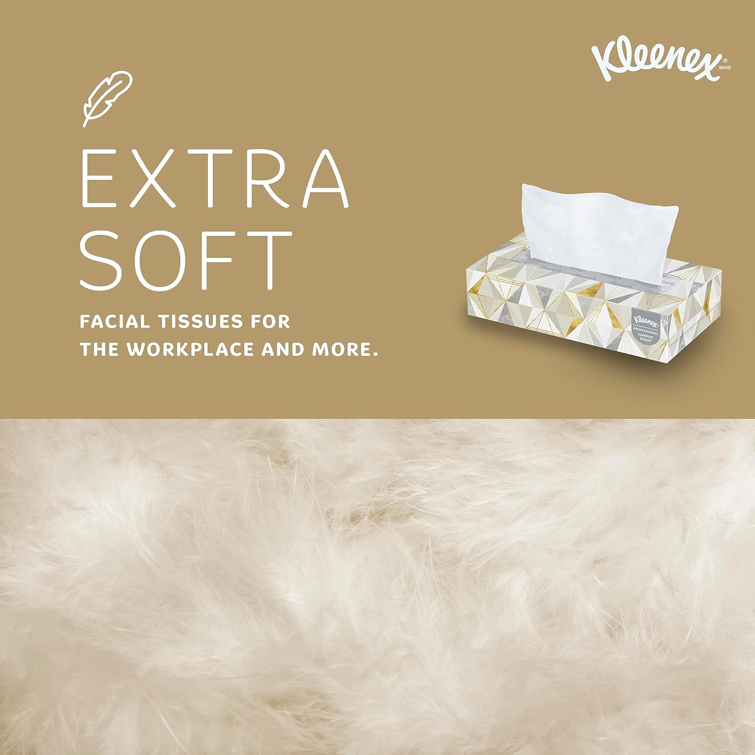 Kleenex Professional Facial Tissue, Bulk (21606), 2-Ply, White, Flat Boxed Format, (125 Tissues/Box, 48 Boxes, 6,000 Sheets/Case) Kleenex Professional Facial Tissue, Bulk (21606), 2-Ply, White, Flat Boxed Format, (125 Tissues/Box, 48 Boxes, 6,000 Sheets/Case) - Image 6