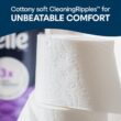 Cottonelle Ultra Comfort Toilet Paper with Cushiony CleaningRipples Texture, 32 Family Mega Rolls