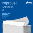 Kleenex C-Fold Paper Towels, Bulk (01500), Absorbent, White (150 Sheets/Pack, 16 Packs/Case, 2,400 Sheet Total)