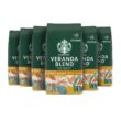 Starbucks Ground Coffee, Starbucks Blonde Roast Coffee, Veranda Blend, 100% Arabica, 6 bags (12 oz each)