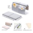 BABY BOOTH Bath Kneeler and Elbow Rest Pad, 1.75 inch Extra Thick Baby Bath Kneeling Pad and Elbow Pad for Bathtub, Grey
