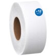 Scott Professional 100% Recycled Fiber High-Capacity Jumbo Roll Bulk Toilet Paper, 2-Ply, White,(12 Rolls at 1,000' Each, 12,000'/Case)