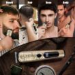 Ufree Gifts for Men, Beard Trimmer with Charging Stand, IPX7 Waterproof Electric Razor Shavers for Men