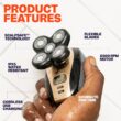 The FlexSeries Electric Head Hair Shaver - Freebird - Ultimate Mens Cordless Rechargeable Wet/Dry Skull & Bald Head Waterproof Razor The FlexSeries Electric Head Hair Shaver - Freebird - Ultimate Mens Cordless Rechargeable Wet/Dry Skull & Bald Head Waterproof Razor