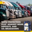 Shell Rotella T6 Full Synthetic 5W-40 Motor Oil, 1 Gallon (3 Pack)