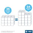Georgia-Pacific Angel Soft Professional Series Compact Premium Embossed Coreless 2-Ply High-Capacity Toilet Paper by GP PRO,White