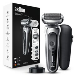 Braun Series 7 7032cs Flex Electric Razor for Men, Wet & Dry, Electric Razor, Cordless Foil Shaver, Silver