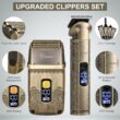 Hatteker Professional Hair Clipper Electric Razor Foil Shavers for Men Body Nose Ear Hair Grooming Kit Hatteker Professional Hair Clipper Electric Razor Foil Shavers for Men Body Nose Ear Hair Grooming Kit