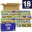 Kleenex Ultra Soft Facial Tissues, 18 Flat Boxes, 120 Tissues per Box, 3-Ply (2,160 Total Tissues), Packaging May Vary