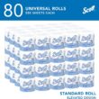 Scott Professional Standard Roll Bulk Toilet Paper (04460), 2-Ply, Elevated Design, White, (80 Rolls of 550 Sheets, 44,000 Sheet Total)