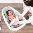 Regalo Baby Basics 3-in-1 Grow with Me Bath Tub, Award Winning Brand, Adjustable As Your Baby Grows, White