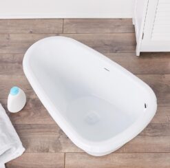 Regalo Baby Basics 3-in-1 Grow with Me Bath Tub, Award Winning Brand, Adjustable As Your Baby Grows, White