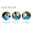 Intex Easy Set Inflatable Kid Swimming Pool with Filter Pump, Size: 15' W x 42" H