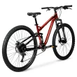 Hyper 29" Explorer Dual Suspension Mountain Bike, Adults Age 13+, Red