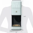 Beautiful Perfect Grind Programmable Single Serve Coffee Maker, Hydrangea by Drew Barrymore