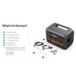 BLUETTI 300-Watt Continuous/600W Peak Output Power Station AC2P Push Button Start LiFePO4 Battery Solar Generator for Outdoor AC2P-US-GY-BL-THDUS