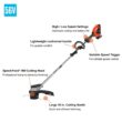 ECHO 56V 16 in. Brushless Cordless Battery String Trimmer (Tool Only) DSRM-2100BT